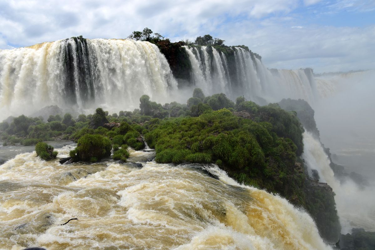 29 Salto Floriano Falls And Garganta Del Diablo Devils Throat On The Right From Devils Throat Iguazu Falls Brazil Viewing Platform